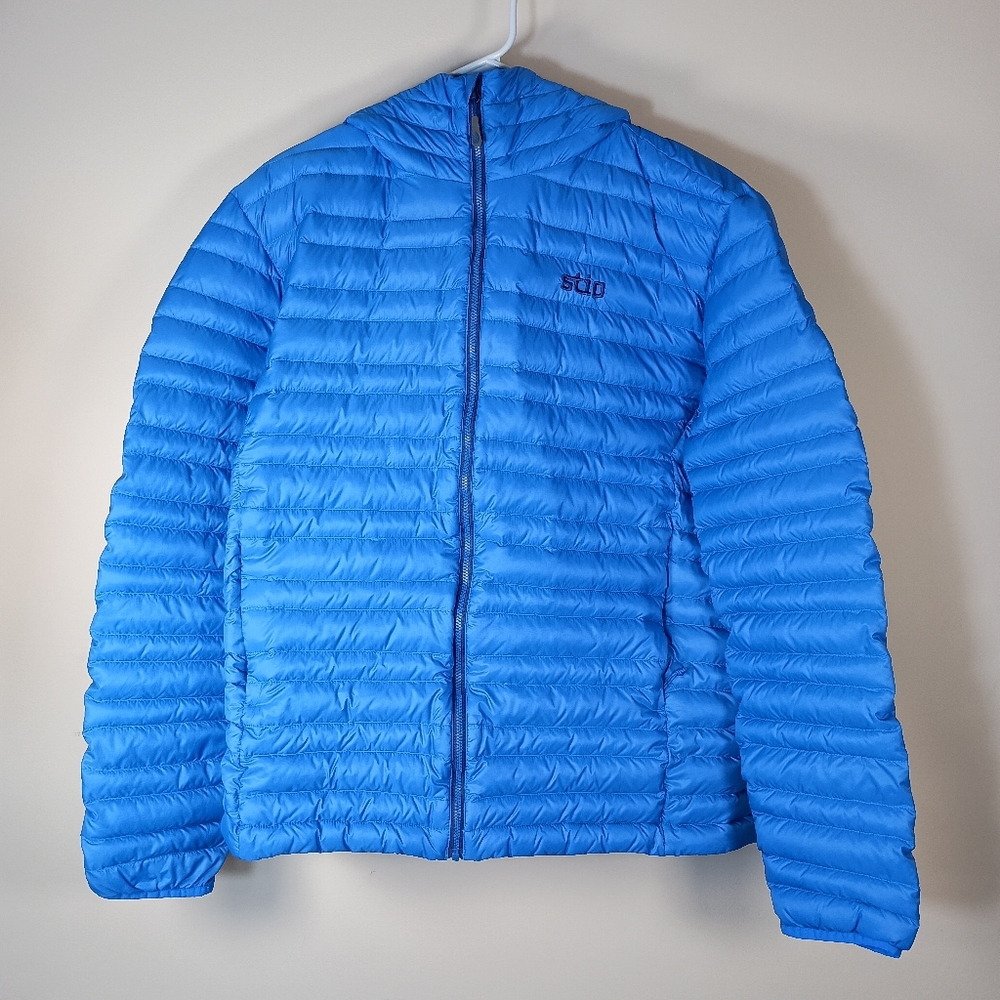 Stio Blue Puffer Jacket
